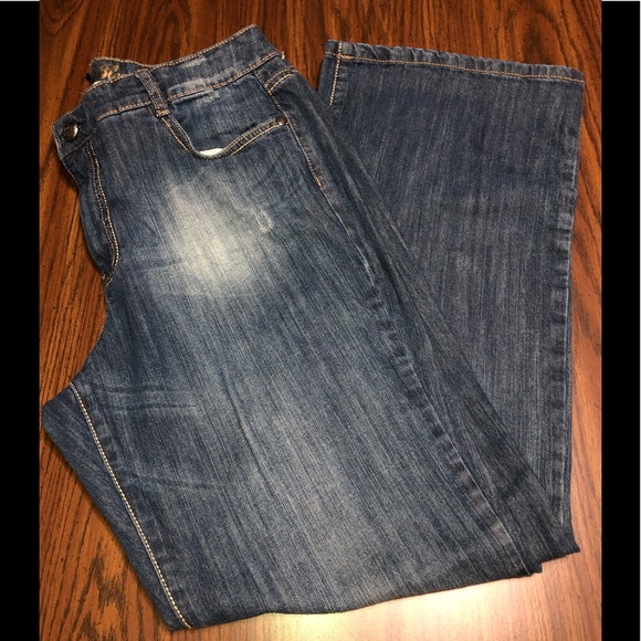JEANS CODE BLEU - BRIGITTE SZ 16R -#0227-052019TR - Picture 1 of 7
